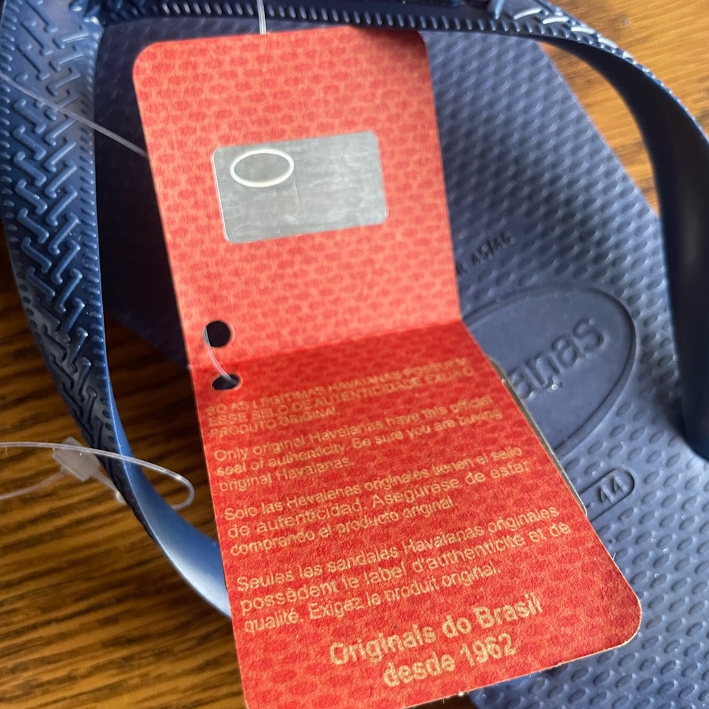 Havaianas Blue Flip Flops - Picture 3 of 4